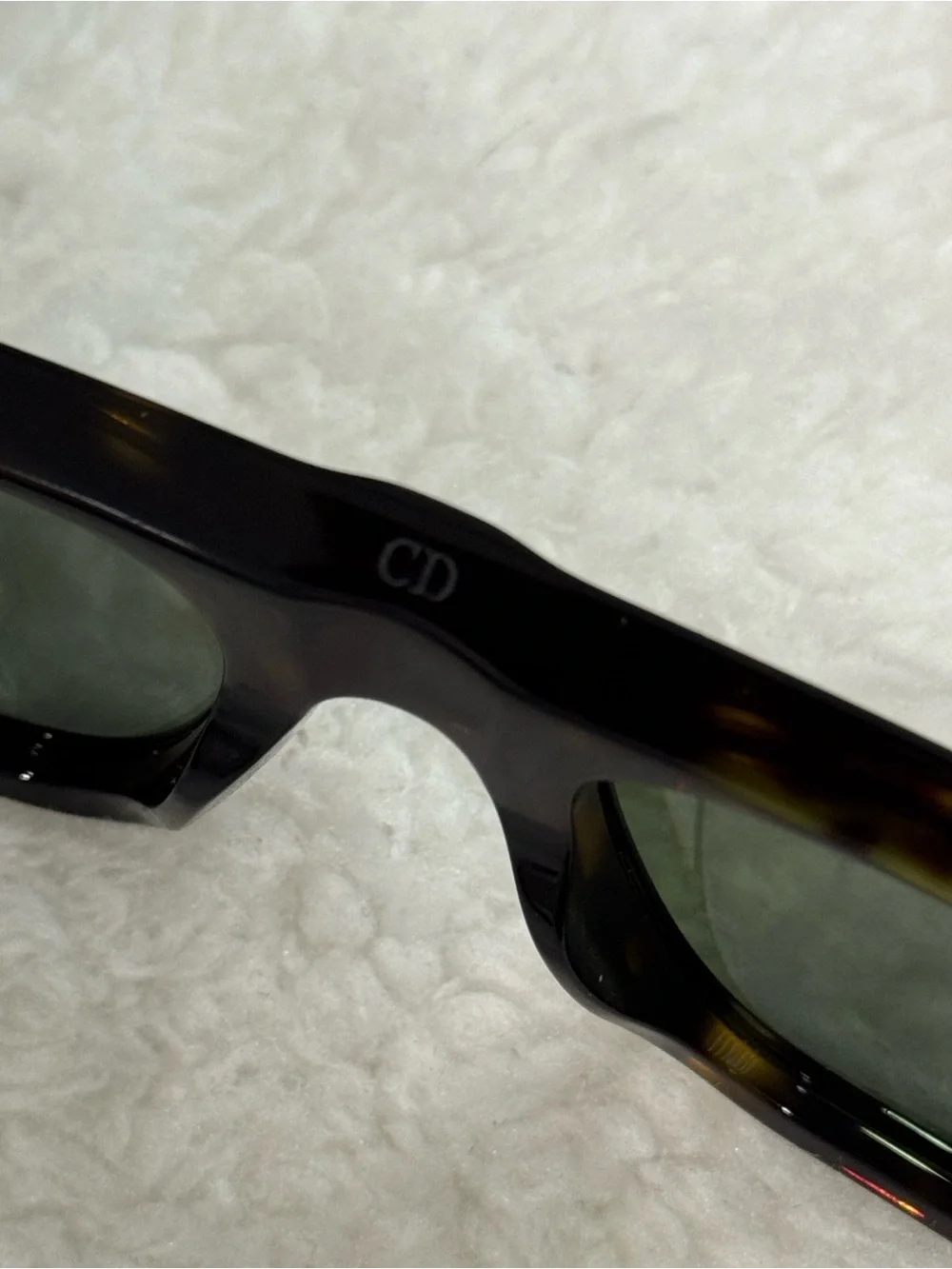 Dior Black Sunglasses with Dark Lenses